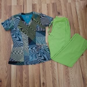 9 pair scrubs, each pair $25